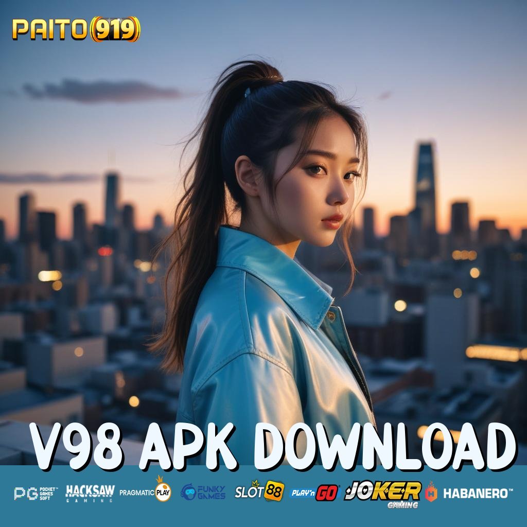 V98 APK DOWNLOAD - Login Instan dengan APK Versi Stabil